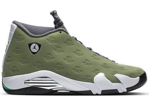 Jordan 14 Oregon Green