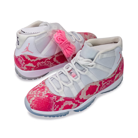 Jordan 11 OVO Pink Snakeskin