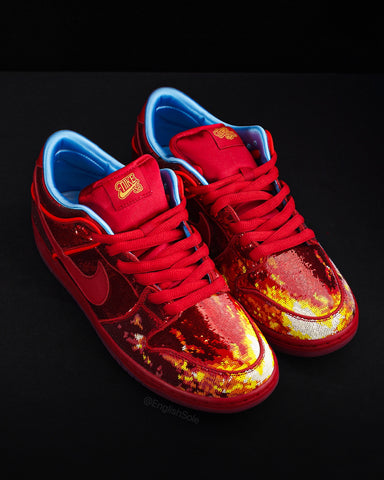 Nike SB Dunk Low Wizard of Oz Ruby Red Slipper